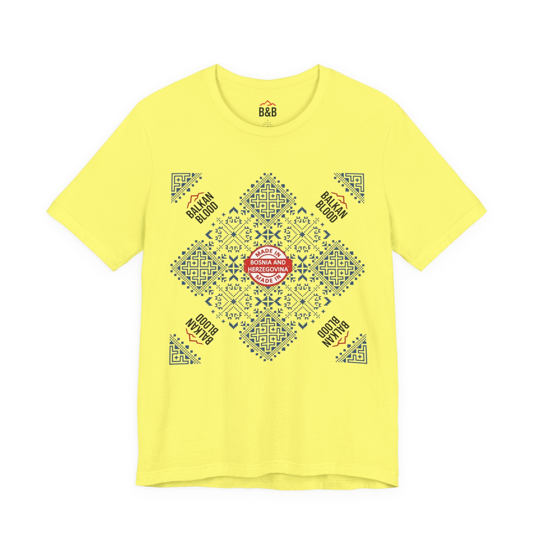 Bosnia Heritage Unisex Tee, Travel Shirt, Cultural Pride, Souvenir T-Shirt, Gift for Travelers, Adventure Apparel