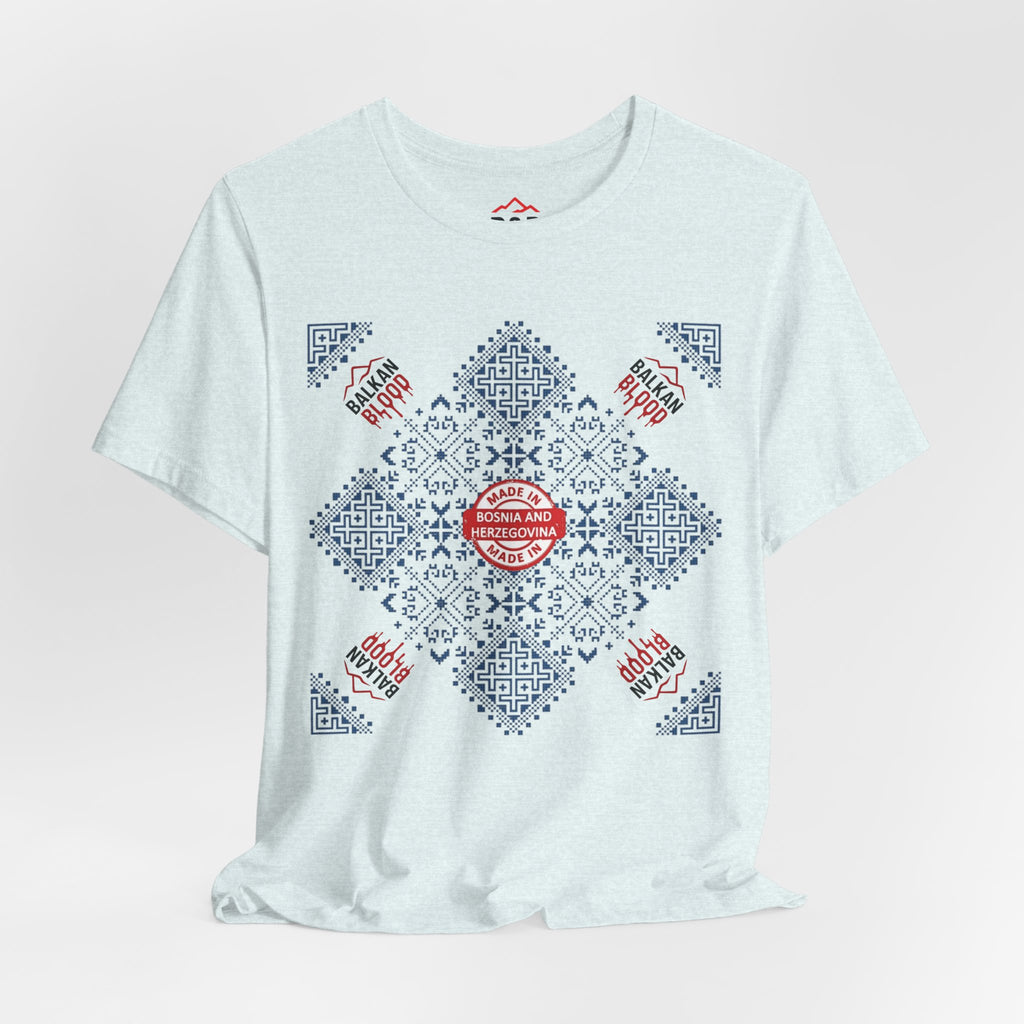 Bosnia Heritage Unisex Tee, Cultural Pride,